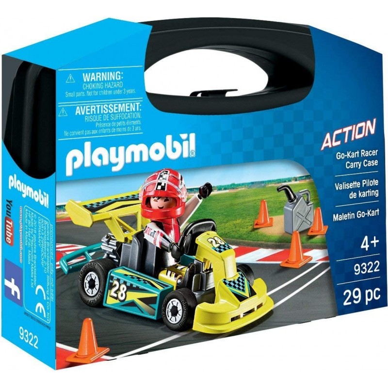 PLAYMOBIL VALISETTE PILOTE DE KARTING 9322