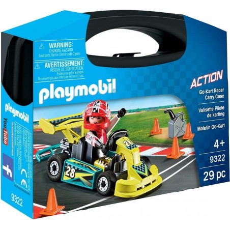 PLAYMOBIL VALISETTE PILOTE DE KARTING 9322