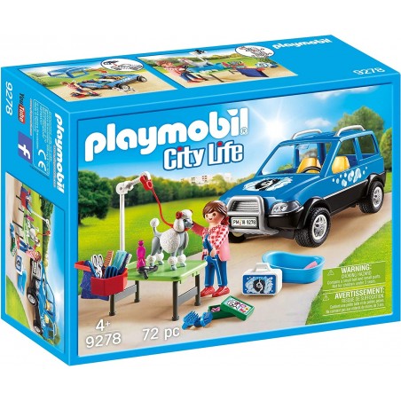 PLAYMOBIL TOILETTEUSE AVEC VEHICULE 9278