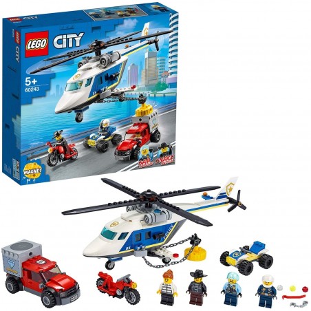 LEGO ARRESTATION EN HELICOPTERE 60243