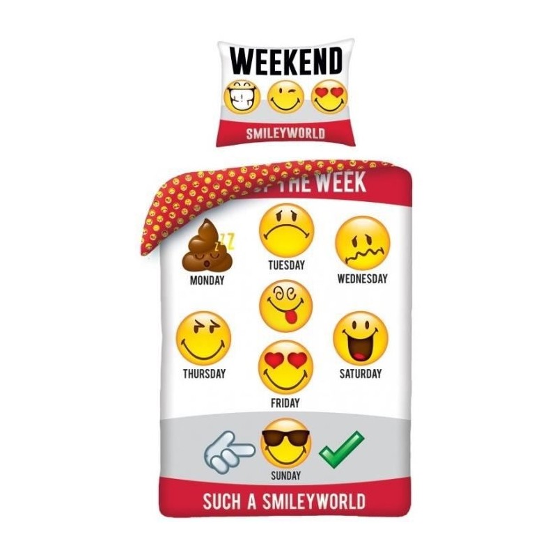 HOUSSE DE COUETTE EMOJI