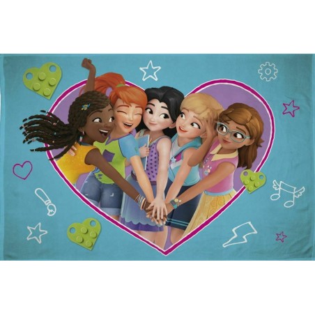 PLAID POLAIRE LEGO FRIENDS