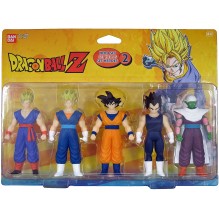 SET 5 FIGURINES DRAGON BALL Z