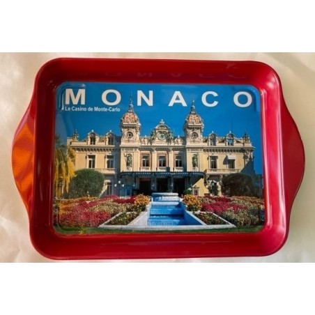 Plateau métal Monaco le palais