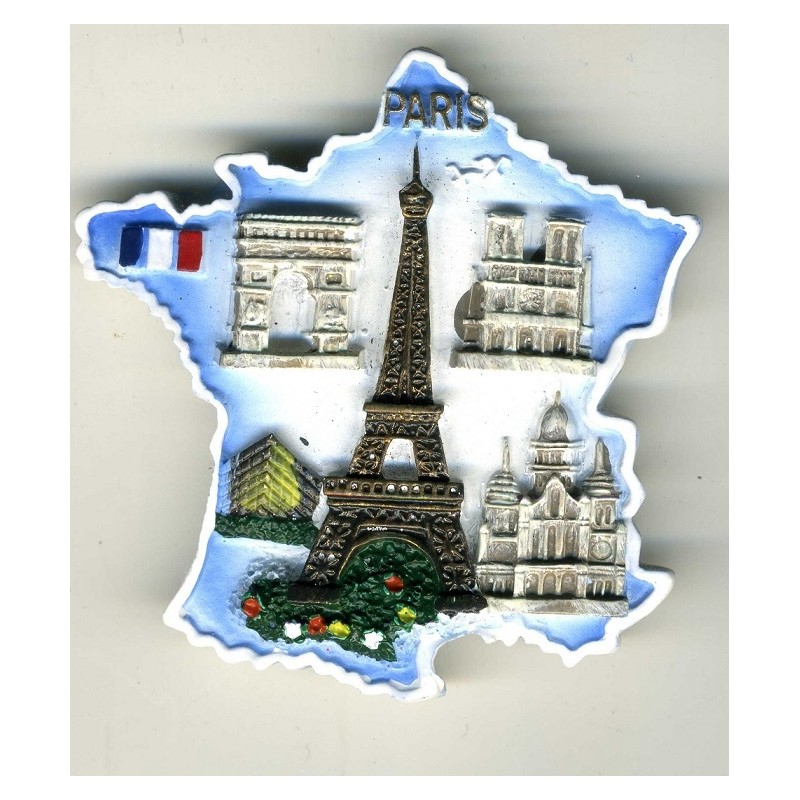 Magnet résine Paris Monuments Magnet résine Paris Monuments