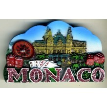 Magnet résine Monaco Casino
