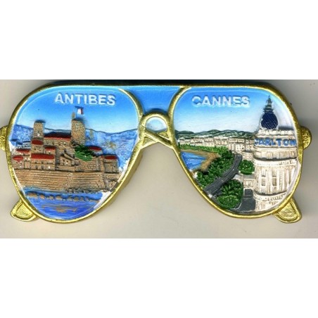 Magnet résine Lunettes Antibes Cannes