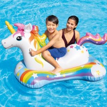 Licorne gonflable chevauchable intex