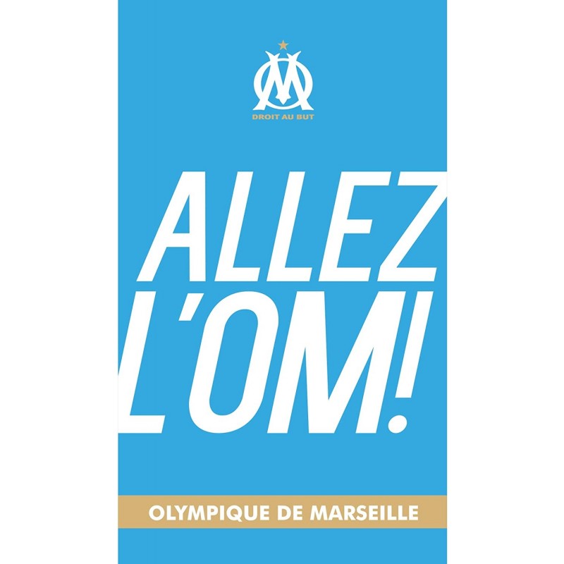 Serviette de plage Olympique de Marseille