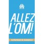Serviette de plage Olympique de Marseille
