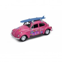 Voiture Coccinelle Rose