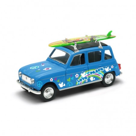 Voiture miniature 4L surf  1/40