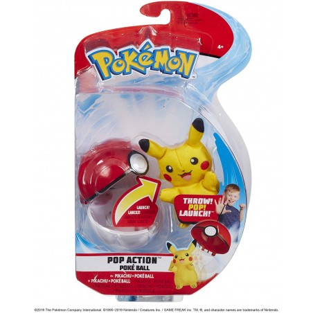 Peluche Pikachu + Poké Ball