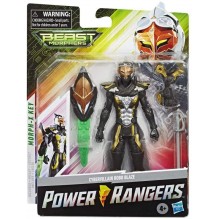 Power Rangers Beast Morphers – Figurine Cybervillain Robo Blaze - 15 cm