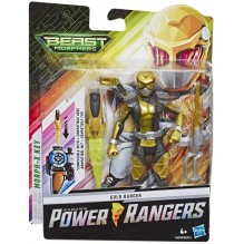 Power Rangers Beast Morphers – Figurine Cybervillain gold rangers- 15 cm