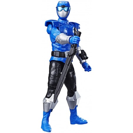 Power Rangers Beast Morphers - Figurine Ranger Bleu Beast-X - 30 cm