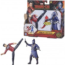 Shang-Chi And The Legend Of The Ten Rings, pack de 2 figurines Shang-Chi vs. Death Dealer