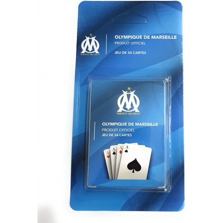 Jeu de 54 cartes Oympique de Marseille