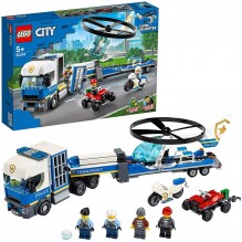 LEGO city transport de l hélicoptère