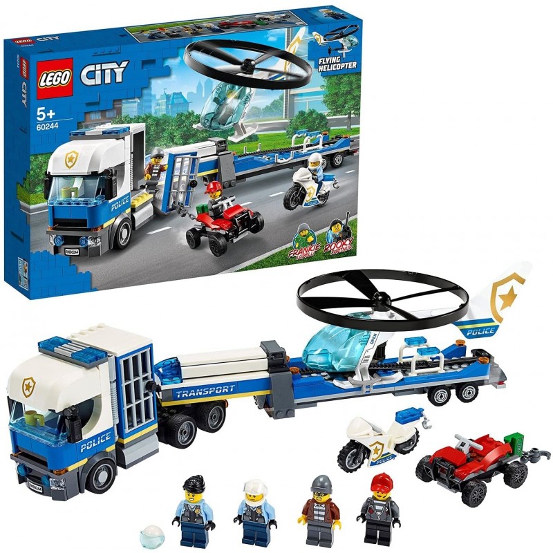 LEGO city transport de l hélicoptère 60244