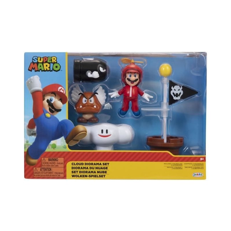 Coffret nuage figurines Super Mario