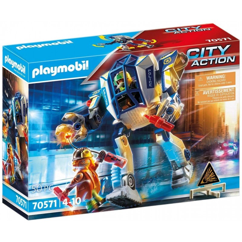 Playmobil robot de police 70571