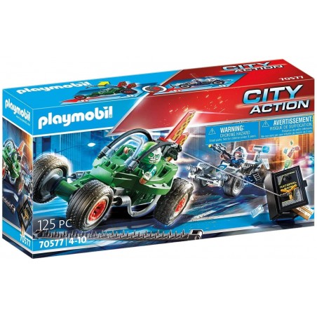 Playmobil karts police et bandit 70577