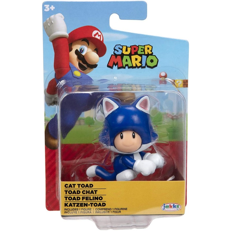 Figurine Mario bros Toad chat