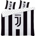 Parure de lit Juventus 2 Personnes 100% Coton - Housse de Couette 240x220 cm + 2 Taies 65x65 cm