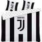 Parure de lit Juventus 2 Personnes 100% Coton - Housse de Couette 240x220 cm + 2 Taies 65x65 cm