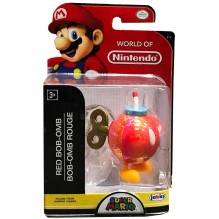 Figurine Mario bros Bob-Omb rouge