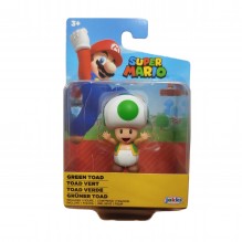 Figurine Mario bros Toad Vert