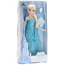 Poupée La Reine des Neiges Elsa avec pendentif