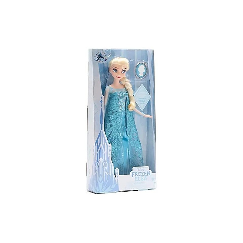 Poupée La Reine des Neiges Elsa avec pendentif