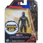 Figurine Spider-Man noir et or de 15 cm avec 1 armure Mystery Web Gear