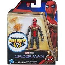 Figurine Iron Spider de 15 cm à costume combiné - 1 armure Mystery Web Gear et 1 accessoire