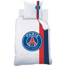 Housse de couette Paris Saint Germain Blanche