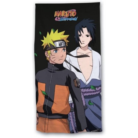 Drap de bain Naruto et Sasuke