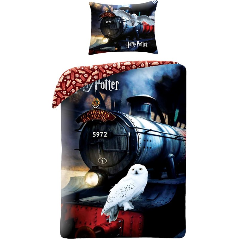 Parure de lit Housse de couette Harry Potter 140x200cm