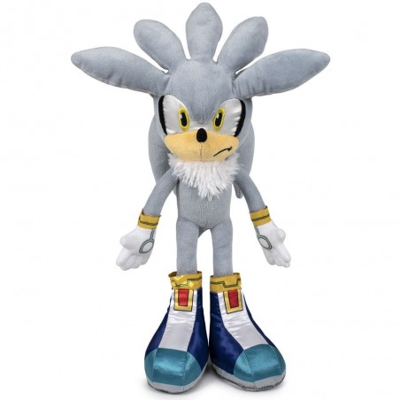 Peluche Sonic the hedgehog Silver