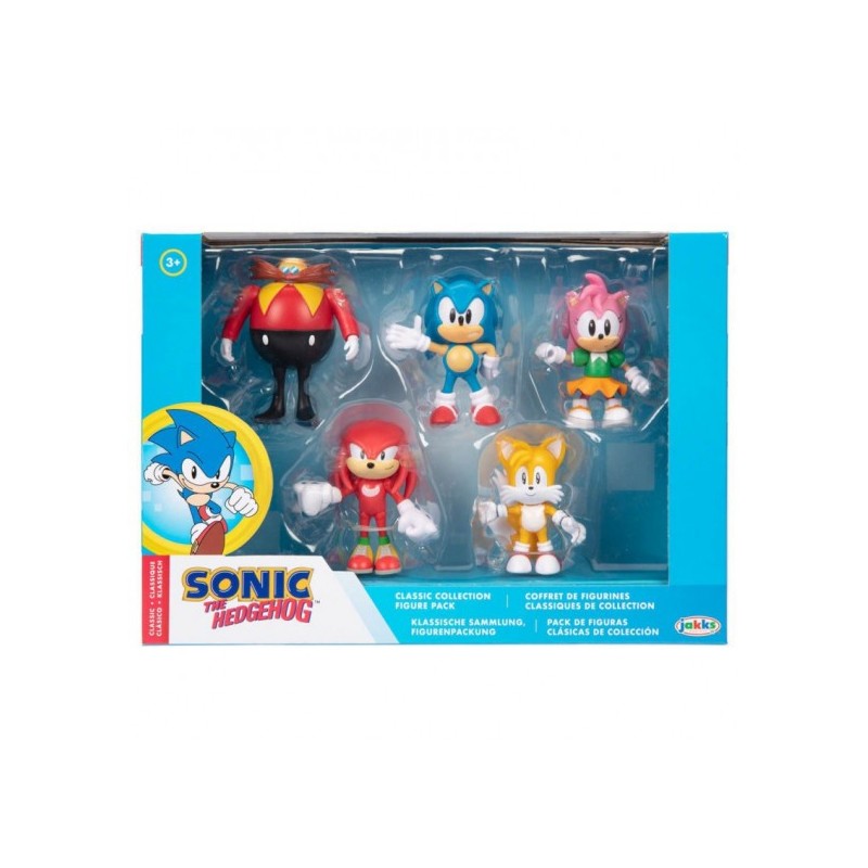 Coffret 5 figurines Sonic the hedgehog