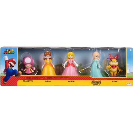 Coffret 5 figurines super mario