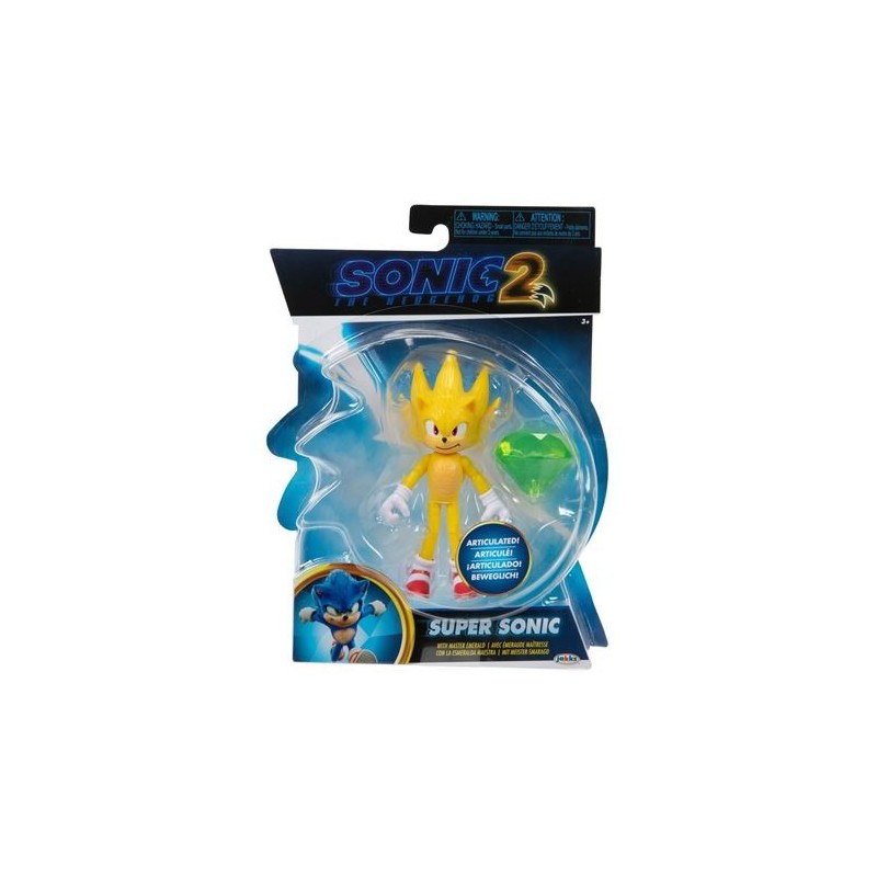 Figurine Articulée Super Sonic the Hedgehog 2 Figurine Articulée Super Sonic the Hedgehog 2