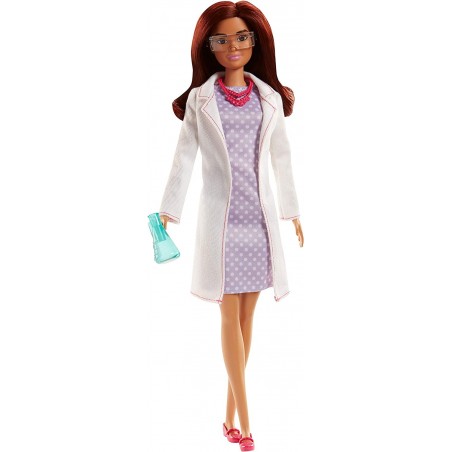 Barbie Métiers poupée scientifique