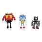 Coffret 3 figurines Sonic The Hedgehog 30Th Anniversary pack 3 figures 10cm