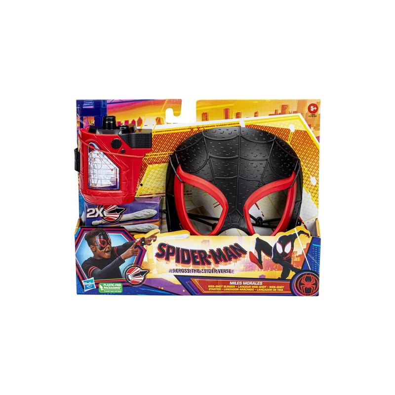 Masque et lanceur Spiderman web-shot Miles Morales