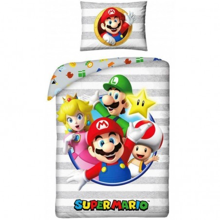 Housse de couette Super Mario