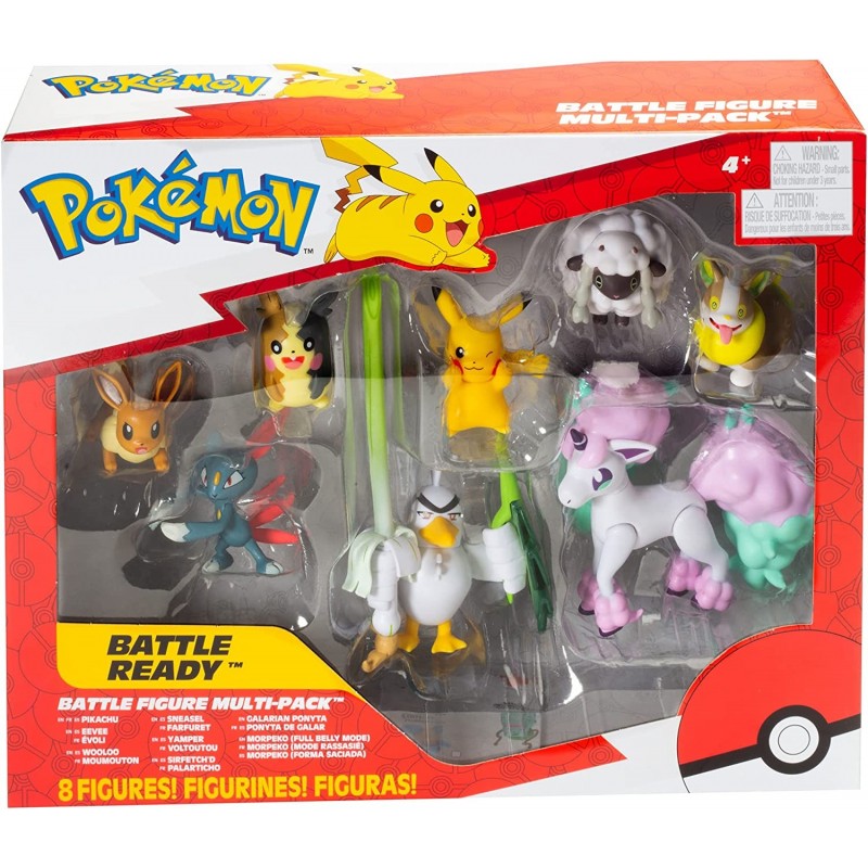 Coffret 8 figurines Pokémon