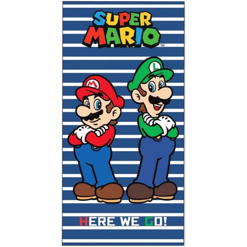 Serviette de bain Super Mario