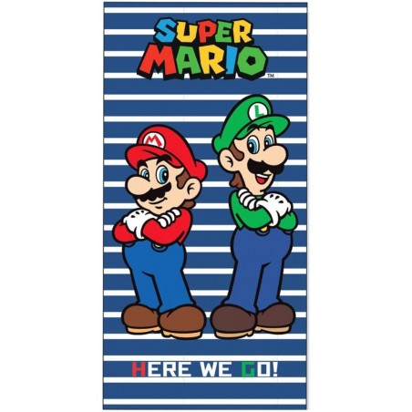 Serviette de bain Super Mario